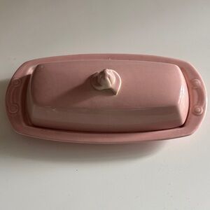 Luray vintage covered butter dish